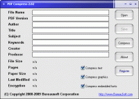 PDF Compress 2.02 screenshot. Click to enlarge!