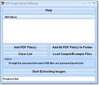 PDF Image Extract Software 7.0 screenshot. Click to enlarge!