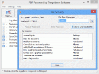 PDF Password Free 2016-11-04 screenshot. Click to enlarge!
