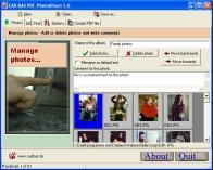 PDF-PhotoAlbum 1.0 screenshot. Click to enlarge!