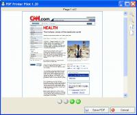 PDF Printer Pilot Pro 1.42 screenshot. Click to enlarge!