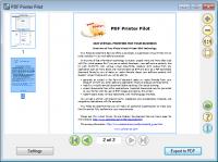 PDF Printer Pilot 2.0 screenshot. Click to enlarge!