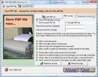 PDF-Security 1.0 screenshot. Click to enlarge!