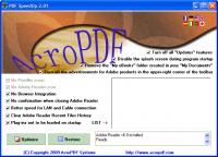 PDF SpeedUp 2.01 screenshot. Click to enlarge!