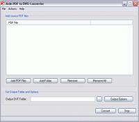 PDF to DWG 9.6 screenshot. Click to enlarge!