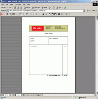 PDFBuilderASP 2.3 screenshot. Click to enlarge!