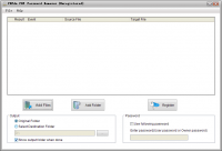 PDFdu PDF Password Remover 2.3 screenshot. Click to enlarge!