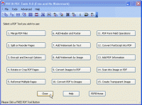 PDFill FREE PDF Tools 8.0 screenshot. Click to enlarge!