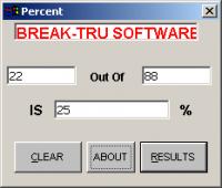 PERCENT CE 2.1 screenshot. Click to enlarge!