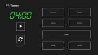 PF Timer for Windows 8 screenshot. Click to enlarge!
