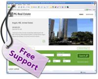 PG Real Estate Solution NOV.2009 screenshot. Click to enlarge!