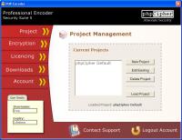 PHP Encoder 5 screenshot. Click to enlarge!