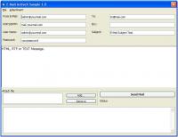 POP3 Email ActiveX (OCX) 1.0 screenshot. Click to enlarge!
