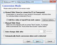 PPT To Video Scout 2.46.38.1 screenshot. Click to enlarge!