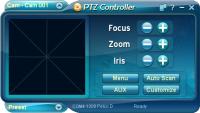 PTZ Controller 3.7.1047 screenshot. Click to enlarge!