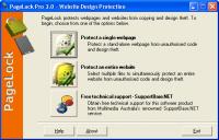 PageLock Website Copy Protection 8.0.0 screenshot. Click to enlarge!