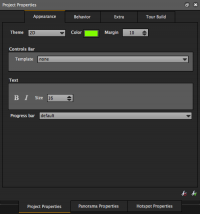 Panotour 2.5.7 screenshot. Click to enlarge!