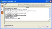 Password Eliminator .XLS 1.0.4 screenshot. Click to enlarge!