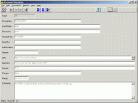 Password Organizer 2.1 screenshot. Click to enlarge!