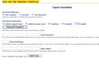 Password Page Protection Software 1.1 screenshot. Click to enlarge!
