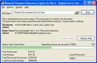 Password Recovery Engine for Word 1.1 screenshot. Click to enlarge!