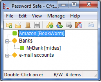 Password Safe 3.42.1 screenshot. Click to enlarge!