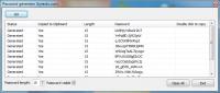 Password generator Free 1.0.0.0 screenshot. Click to enlarge!