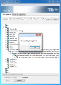 Path Too Long Pro Utility 1.1.4.0 screenshot. Click to enlarge!