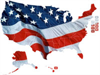Patriotic USA Flash Map 1.0 screenshot. Click to enlarge!