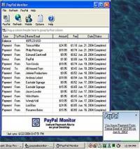 PayPal Monitor 2.0.3 screenshot. Click to enlarge!