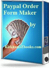 Paypal Order Form Maker $2.00 with Resal 1.8 screenshot. Click to enlarge!