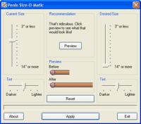 Penis Size-O-Matic 1.12 screenshot. Click to enlarge!