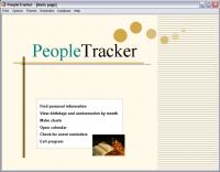 PeopleTracker 2.0 screenshot. Click to enlarge!