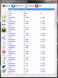 Perfect Macro Recorder 2.10.00 screenshot. Click to enlarge!