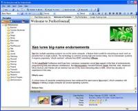 PerfectJournal - Journaling and Blogging in One 1.0.6 screenshot. Click to enlarge!