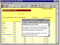 Personal Progress File, Personal Edition 1.4.01aPE screenshot. Click to enlarge!