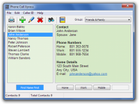 Phone Call Xpress 2.3.1 screenshot. Click to enlarge!