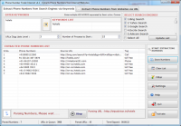 Phone Number Finder Internet 5.3.2.27 screenshot. Click to enlarge!