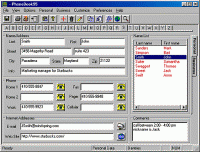 PhoneBook95 Standard Edition 2.71 screenshot. Click to enlarge!