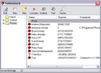Phoner Portable 3.16 screenshot. Click to enlarge!