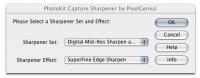 PhotoKit Sharpener 1.2.4 screenshot. Click to enlarge!