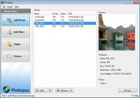 Photopus 1.3.0.1 screenshot. Click to enlarge!