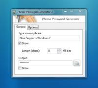 Phrase Password Generator 2.1 screenshot. Click to enlarge!