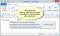 PhraseExpress Standard 12.0.145 screenshot. Click to enlarge!