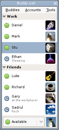 Pidgin 2.12.0 screenshot. Click to enlarge!