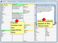 Pigeonhole Organizer 1.30.04 screenshot. Click to enlarge!