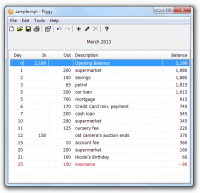 Piggy 2.7.3 screenshot. Click to enlarge!