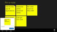 Pin-a-note 1.0.0.4 screenshot. Click to enlarge!