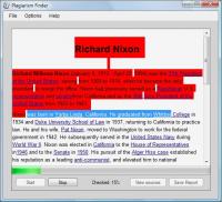 Plagiarism Finder Basic 4.00.05.915 screenshot. Click to enlarge!