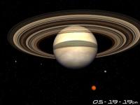 Planet Saturn 3D Screensaver 1.0 screenshot. Click to enlarge!